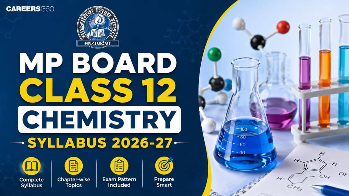 MP Board Class 12 Chemistry Syllabus 2026-27 PDF Download, Chapter-wise Topics & Exam Pattern