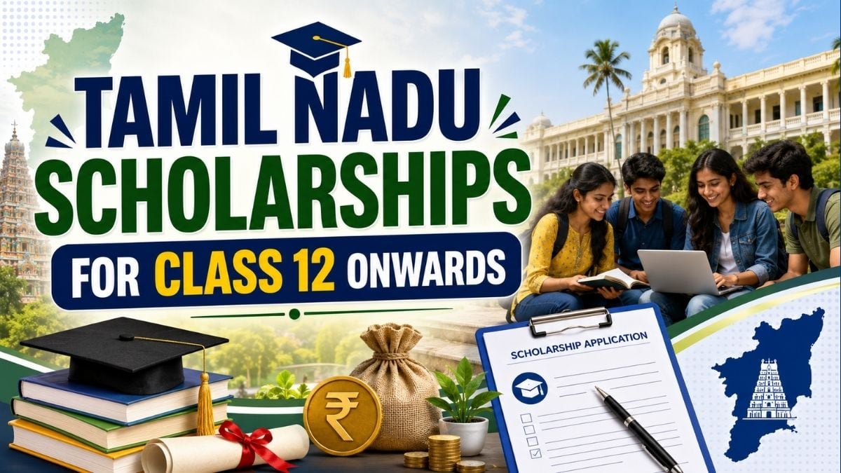 Tamil Nadu Scholarships 2026-27 for Class 12 Students - Eligibility, Benefits