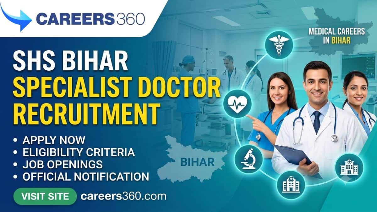 SHS Bihar Specialist Doctor Recruitment 2026: Apply Online for 450 Posts, Check Eligibility & Last Date