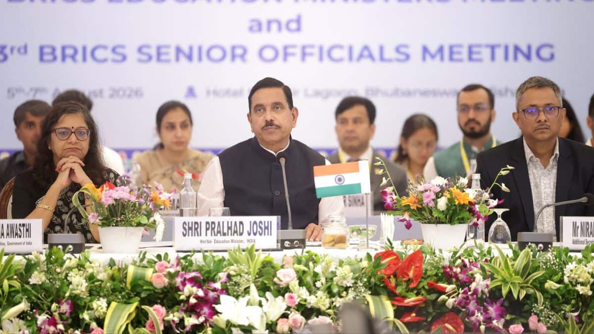 Education challenges cannot be tackled in isolation: Pralhad Joshi at BRICS Education Ministers' meet (Image: X/@EduMinOfIndia)