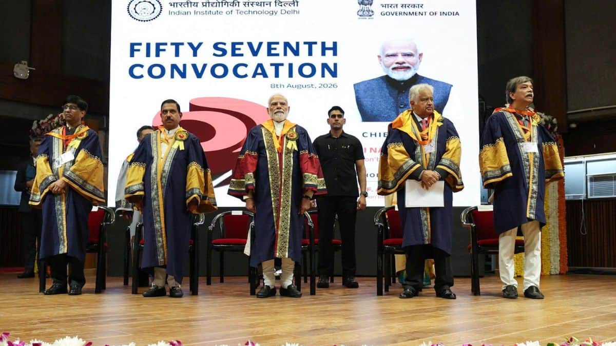 IIT Delhi conducts 57th convocation on August 8. (Image: IIT Delhi official)