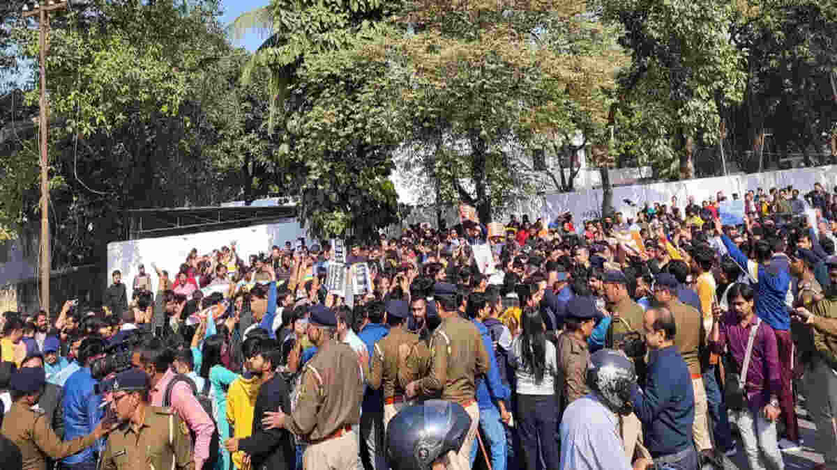 Jharkhand students protest over exam irregularities. (Representational Image: Wikimediacommons)