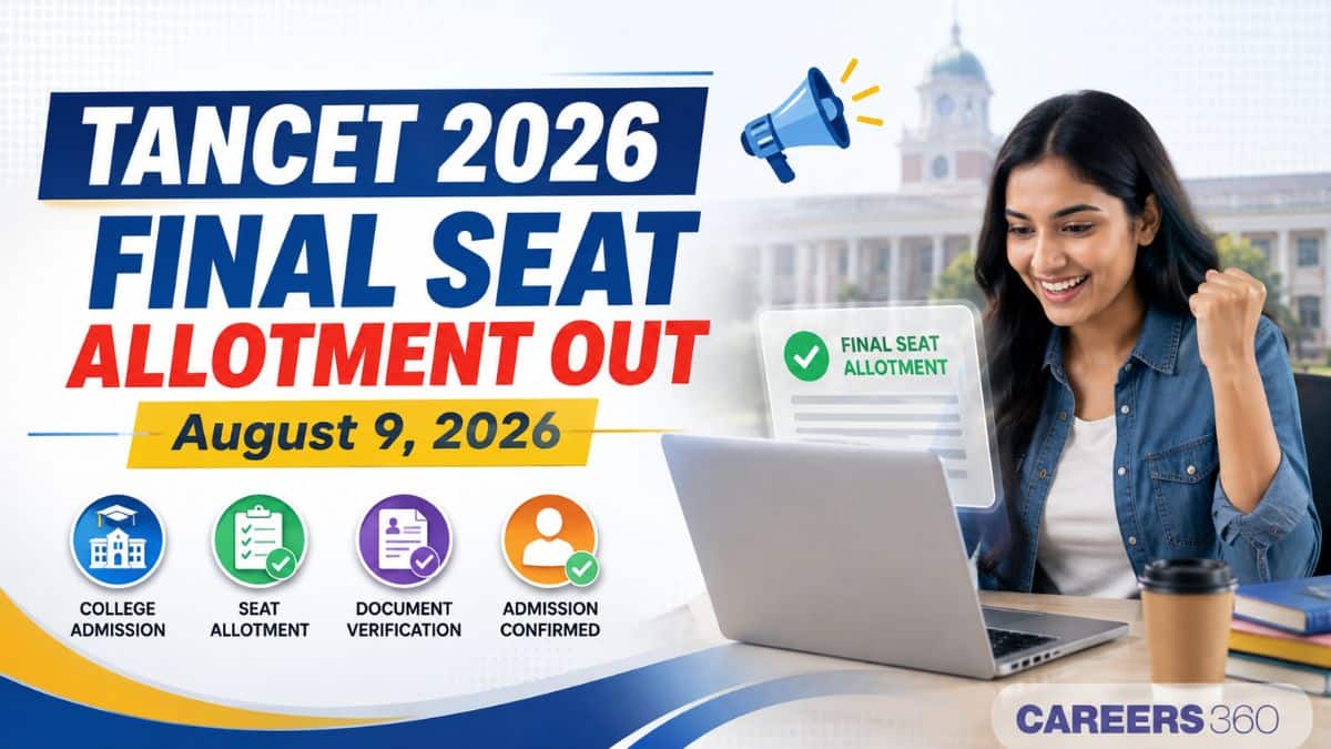 TANCET 2026 Final Seat Allotment OUT: Check MBA Allotment Result