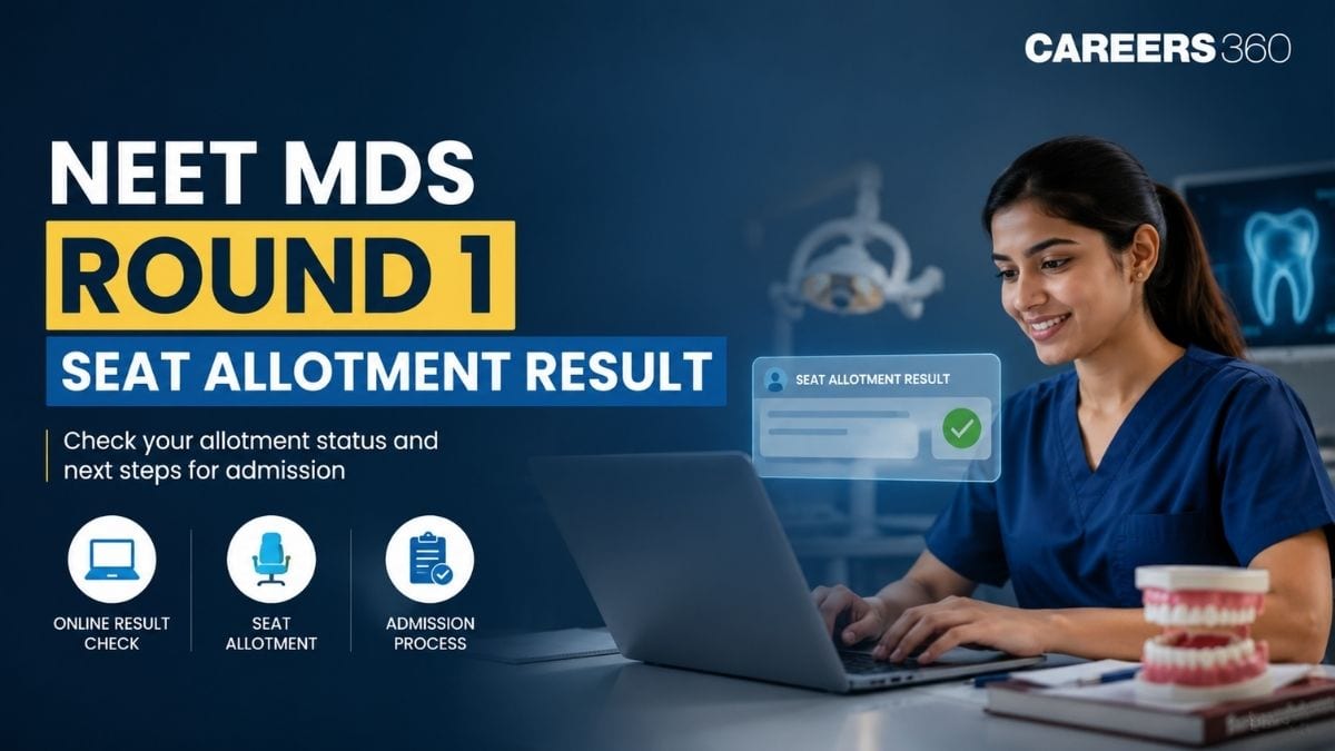 NEET MDS 2026 Round 1 Seat Allotment Result (September 2): Direct Link