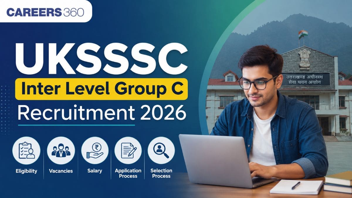 UKSSSC Inter Level Group C Recruitment 2026: Notification Out, Apply Online, Check Vacancy & Last Date