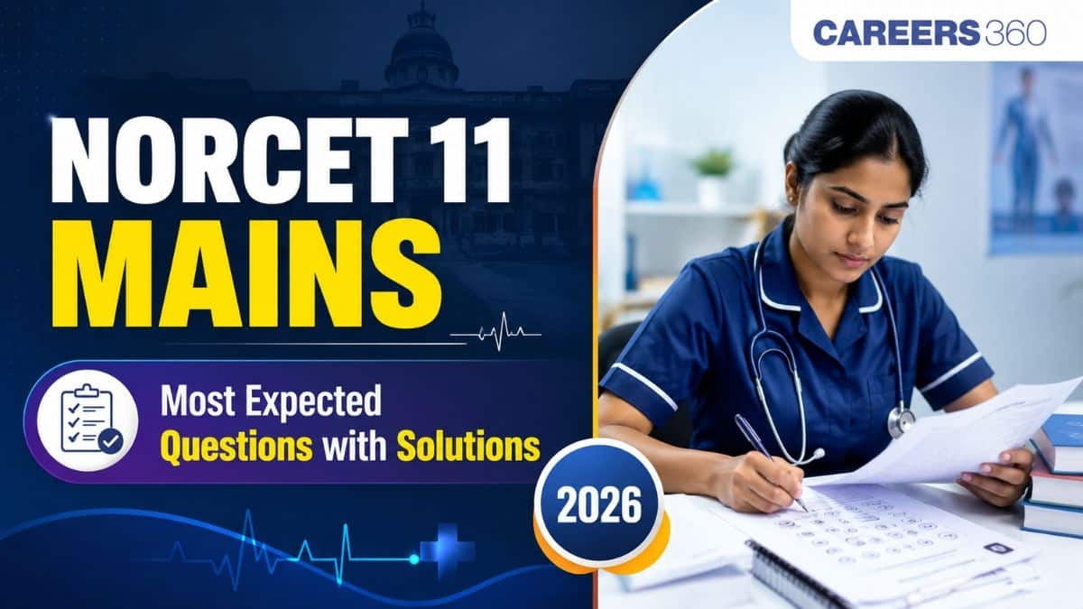 NORCET 11 Mains Most Expected Questions 2026: 10 Important MCQs & Answers