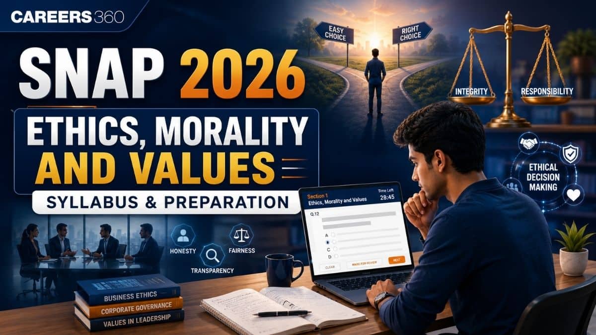 SNAP 2026 Ethics, Morality and Values: New Section, Syllabus, Question Types and Preparation Strategy