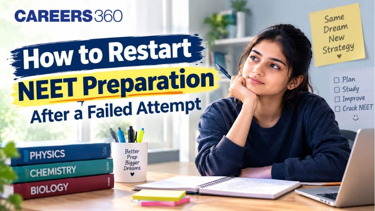 Failed NEET Attempt? How to Restart Preparation and Crack NEET 2027