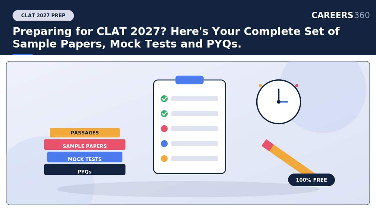 Preparing for CLAT 2027? Here’s Your Complete Set of Sample Papers, Mock Tests and PYQs