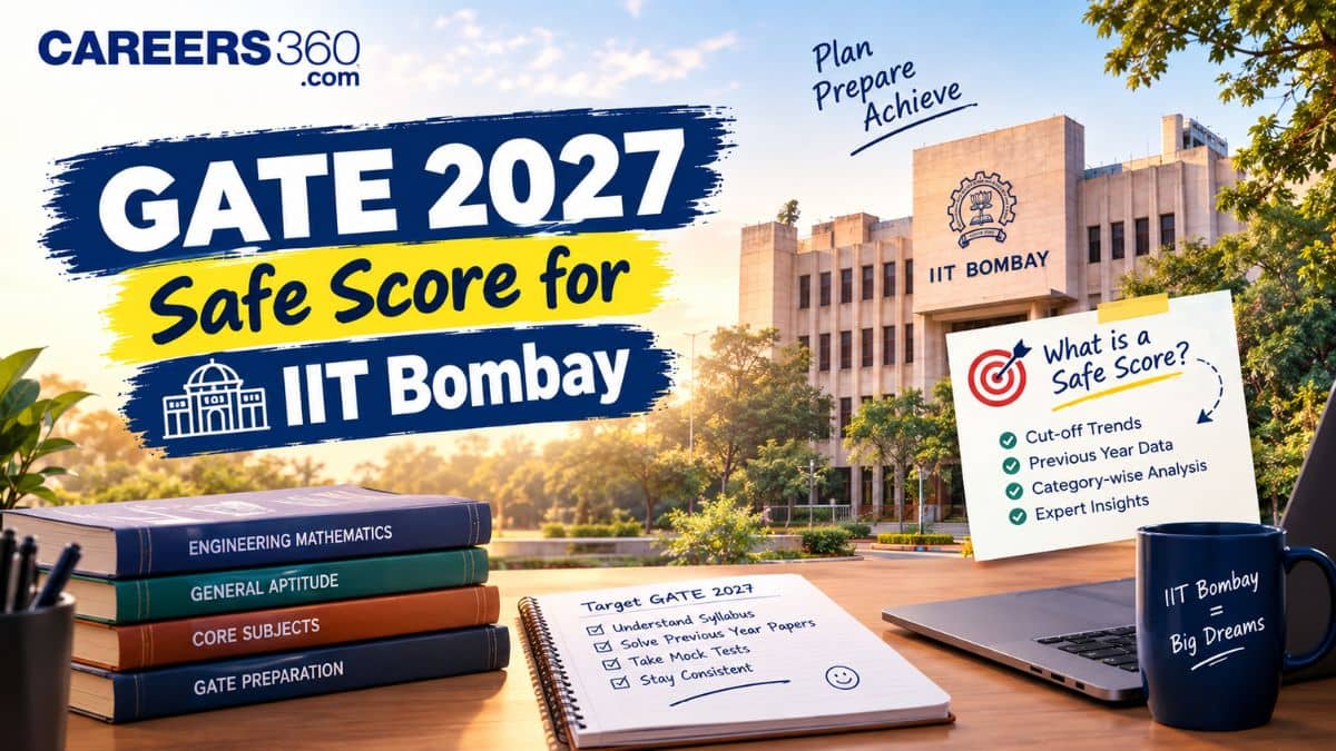 GATE 2027 Safe Score for IIT Bombay - Branch-Wise & Category-Wise Cutoff Analysis