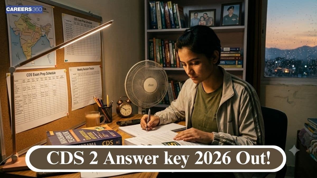 CDS 2 Answer Key 2026 Out: Download English, GK & Maths Answer Key PDF