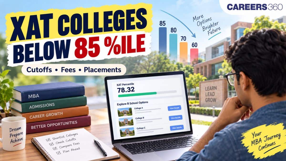 Colleges Accepting XAT Score Below 85 Percentile: Check Cutoffs, Fees & Placements