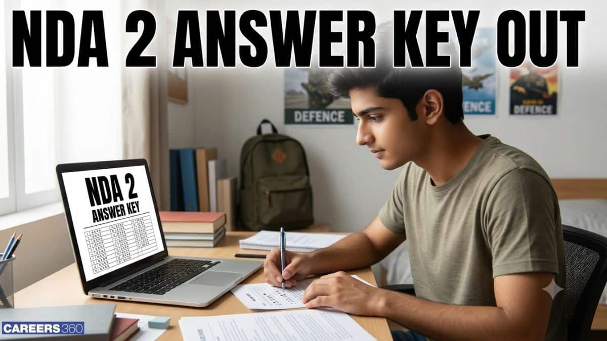 NDA 2 Answer Key 2026 Out: Download Maths & GAT Answer Key PDF, Calculate Score