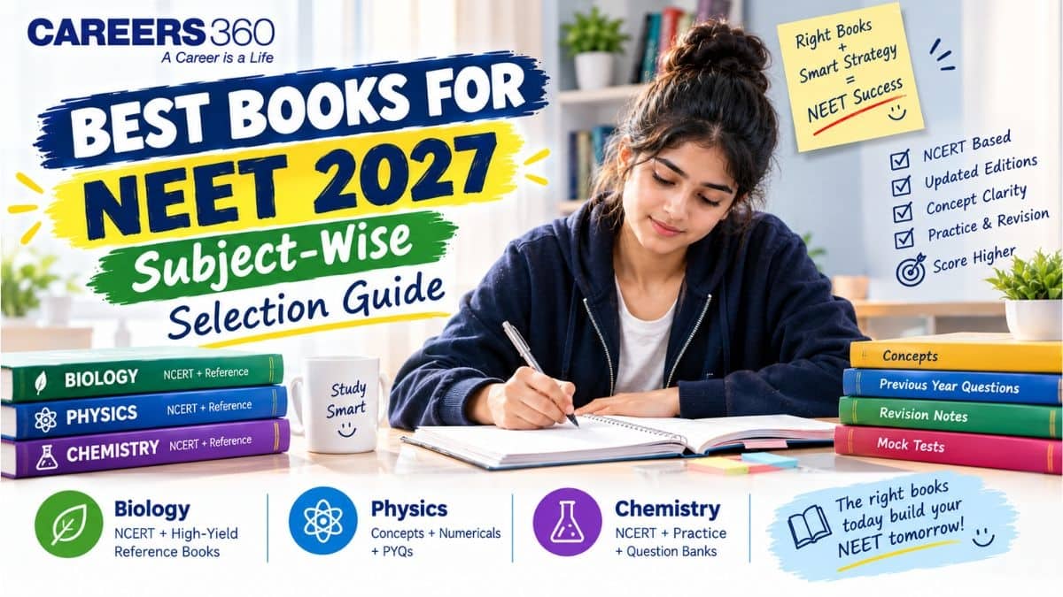 Best Books for NEET 2027: Physics, Chemistry and Biology Books