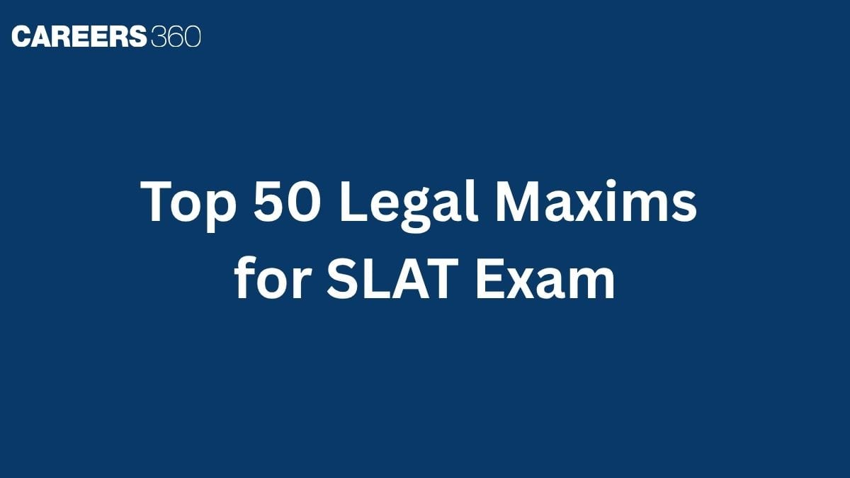 Top 50 Legal Maxims for SLAT 2027