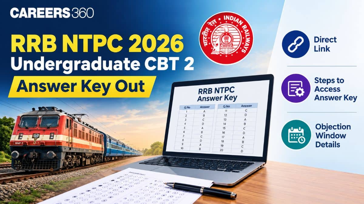 RRB NTPC Undergraduate CBT 2 Answer Key 2026 Out: Download PDF