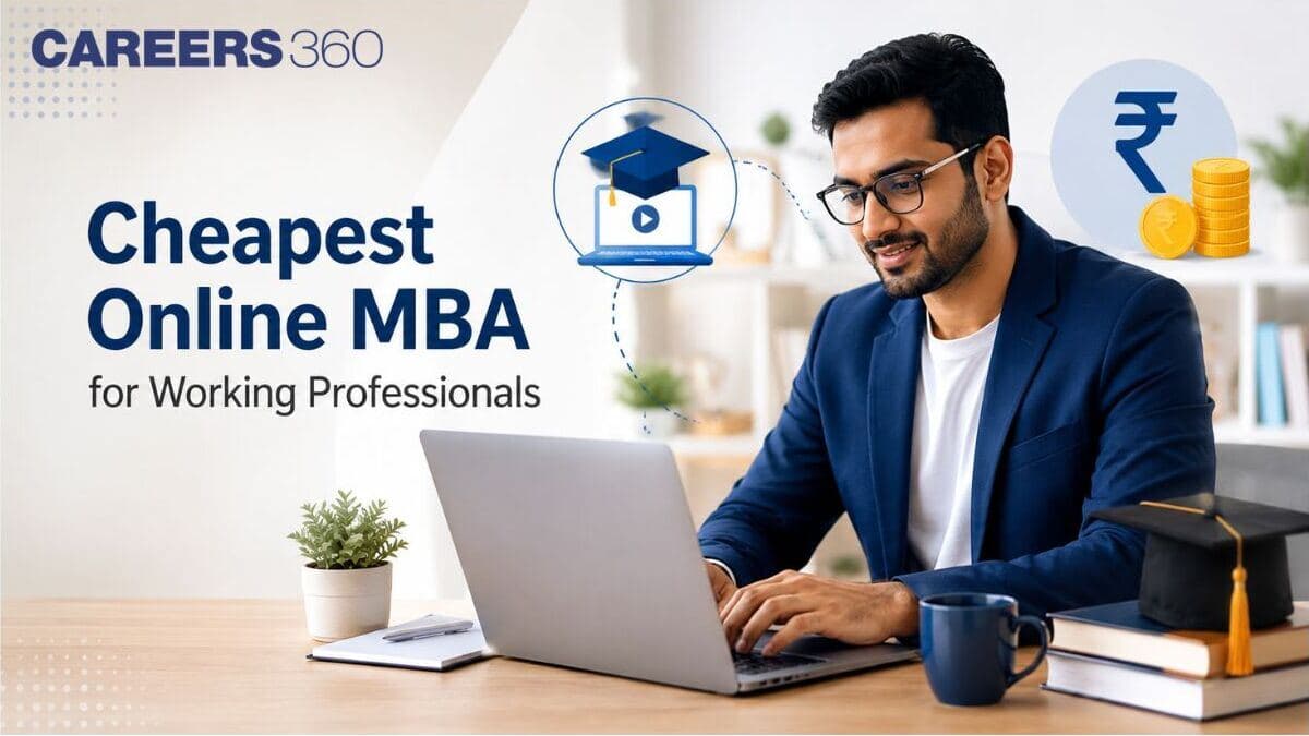 Cheapest Online MBA for Working Professionals in India 2026
