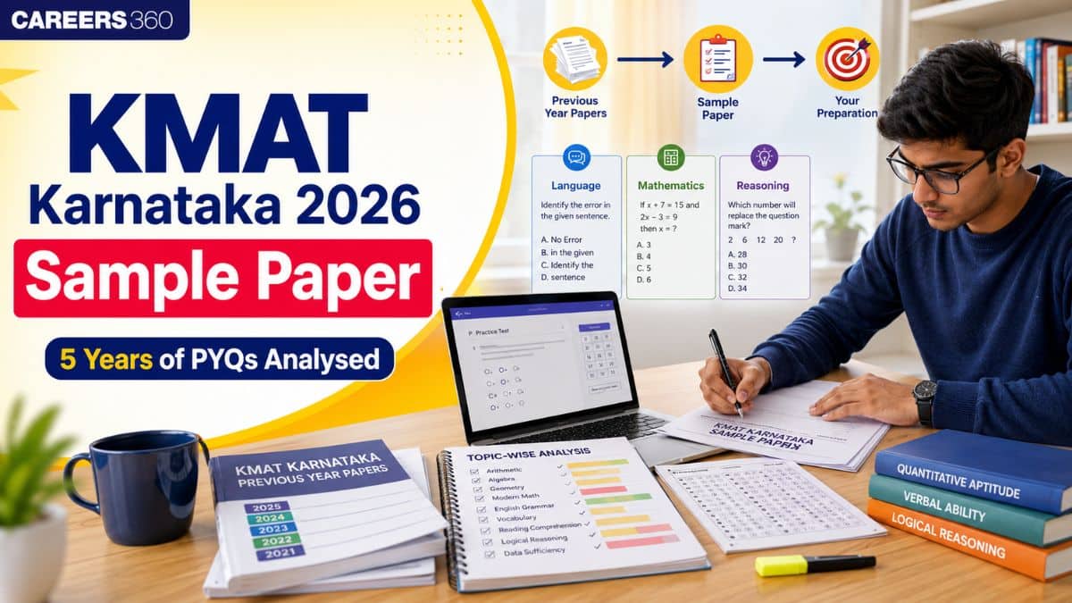 KMAT Karnataka 2026 Sample Paper: 5 Years of Questions Reveal These Important Topics