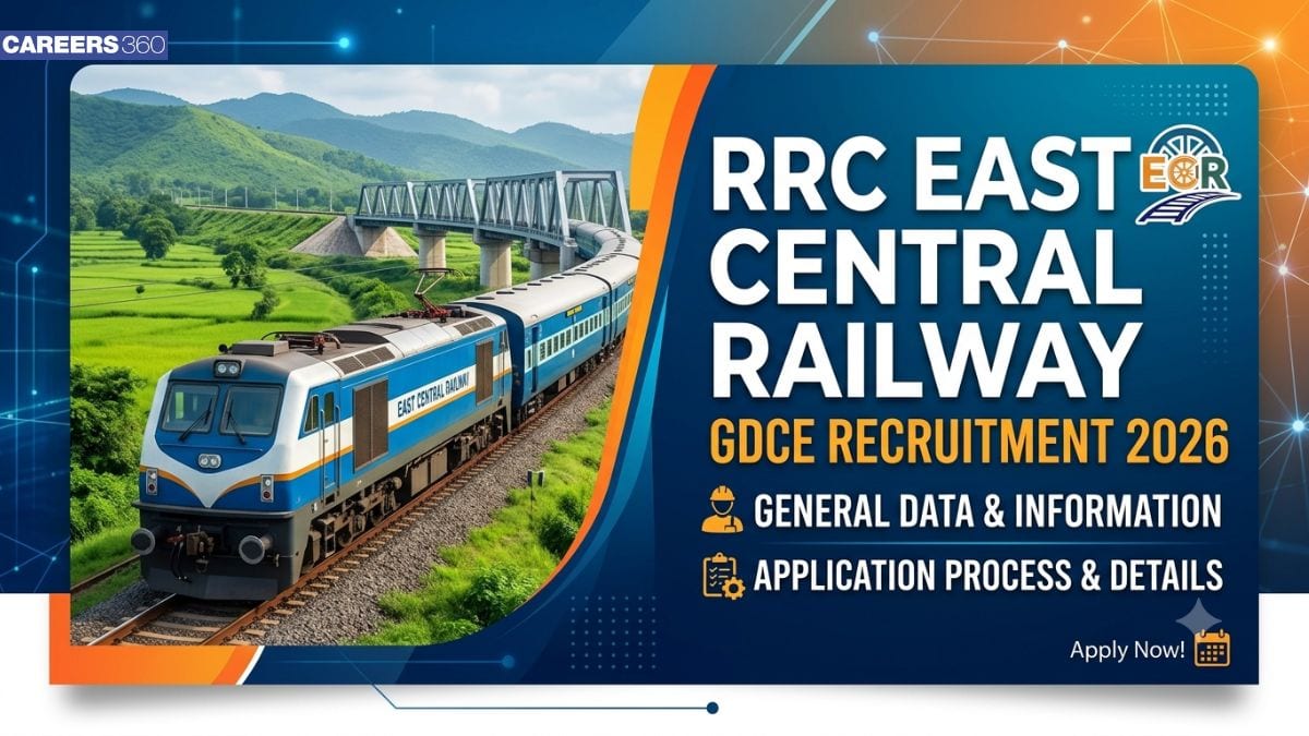 RRC East Central Railway GDCE Recruitment 2026 - 1,465 vacancies announced in multiple posts