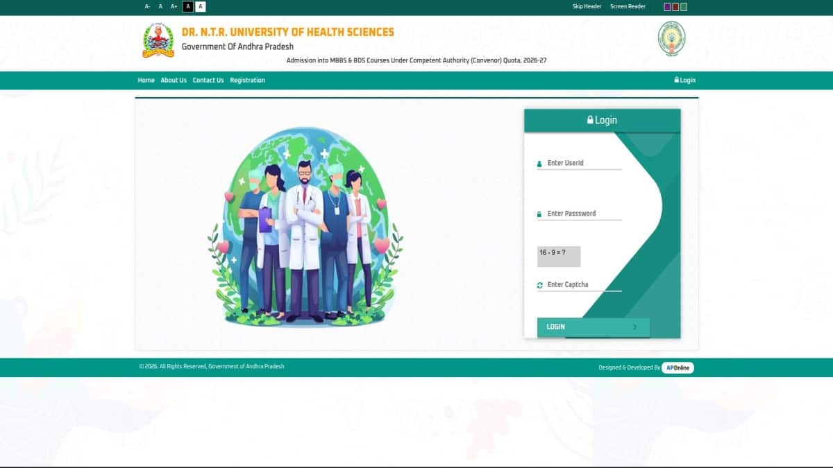 AP NEET UG counselling 2026 phase 2 provisional allotment result out. (Image: Official website)