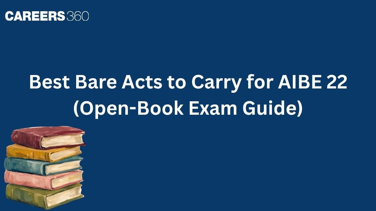 Best Bare Acts to Carry for AIBE 22 (Open-Book Exam Guide)