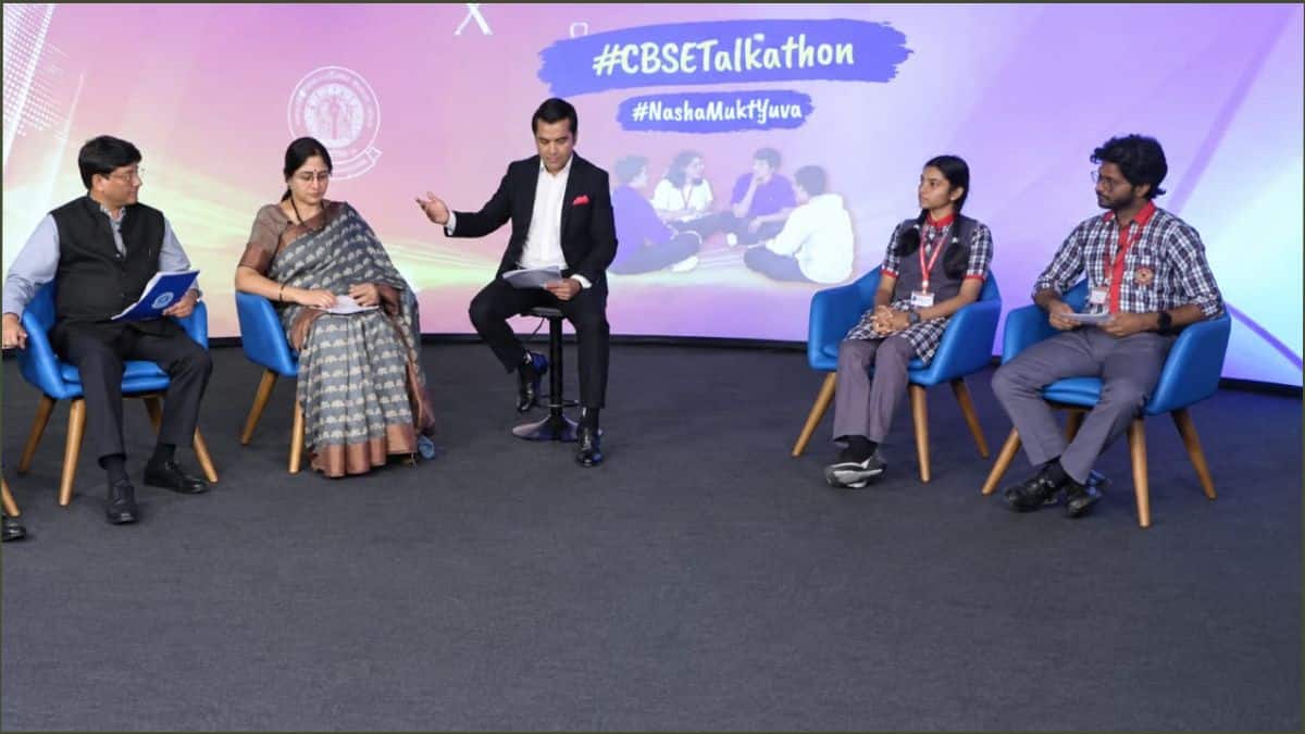 CBSE’s ‘Nasha Mukt Yuva’ talkathon trends number one on social media (Image: Special Arrangement)