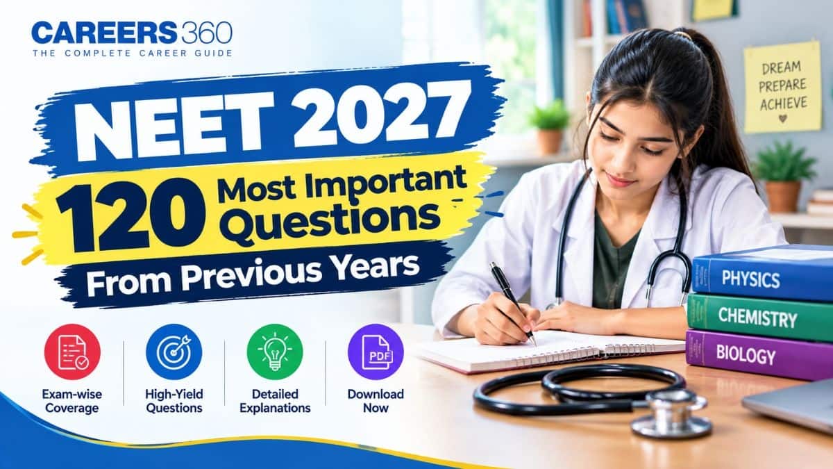 NEET 2027: 120 Most Important Questions From Previous Years