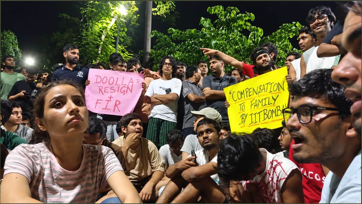 IIT Bombay students on Sahil's death: 'Protest was not intended to justify academic misconduct' (Image Source: Special Arrangement, AI-enhanced)