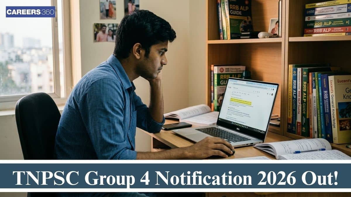 TNPSC Group 4 Notification 2026 Out; Apply Online for Vacancies