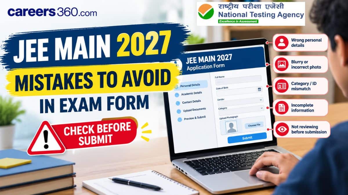 Mistakes to Avoid in JEE Main Form 2027 Before Submit