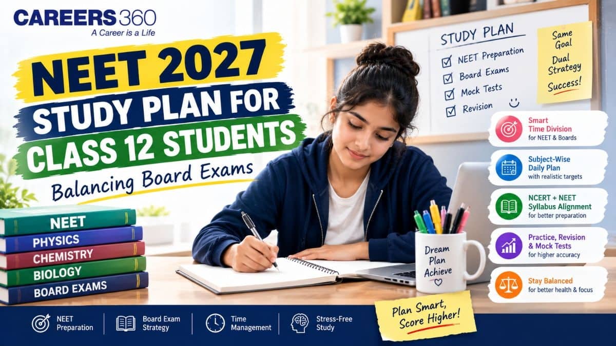 NEET 2027 Study Plan for Class 12 Students: Balance Board Exams & NEET Preparation