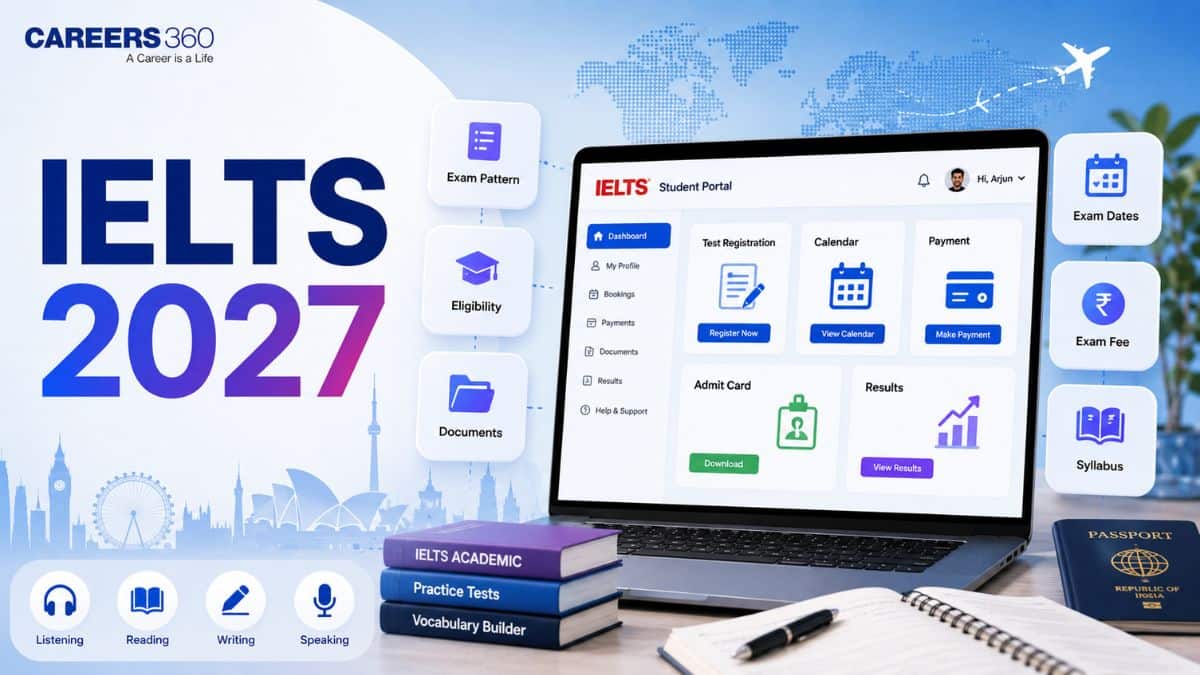 IELTS 2027: Exam Pattern, Syllabus, Eligibility, Documents Required, IELTS Test Bookings, Exam Fee, Exam Date