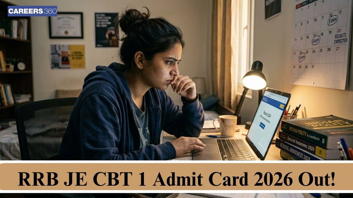 RRB JE CBT 1 Admit Card 2026 Out: Download Hall Ticket