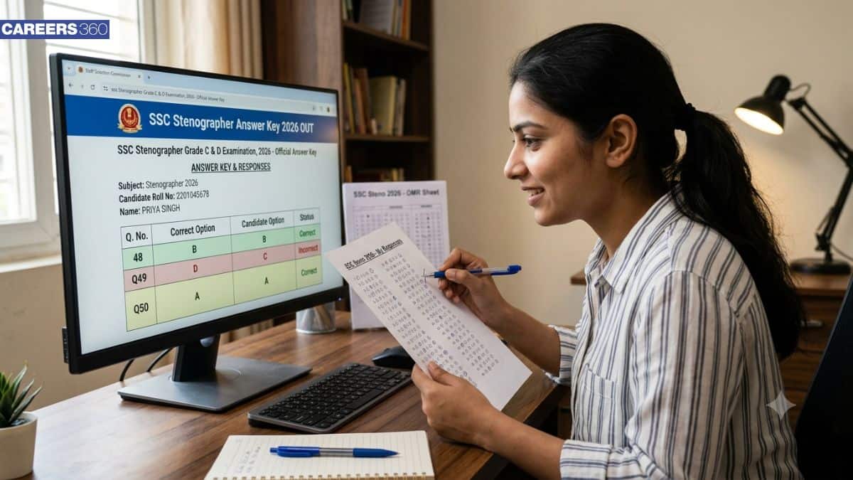 SSC Stenographer Answer Key 2026 Out: Download PDF & Response Sheet