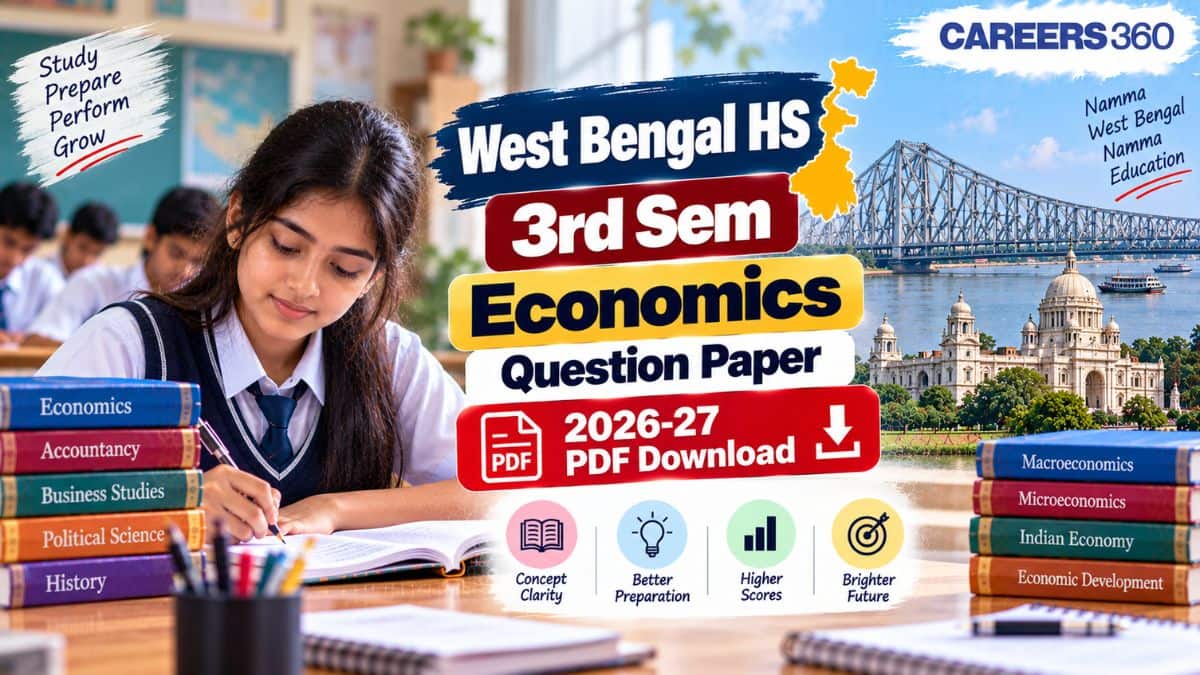 West Bengal HS 3rd Sem Economics Question Paper 2026-27 PDF - Download Solution