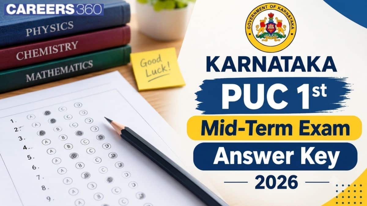 Karnataka 1st PUC Mid-Term Answer Key 2026: Download Answer Key & Solutions