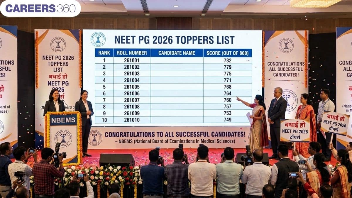 नीट पीजी 2026 टॉपर्स लिस्ट जारी (NEET PG 2026 Toppers List): एआईआर 1, शीर्ष 20 रैंकर और स्कोर