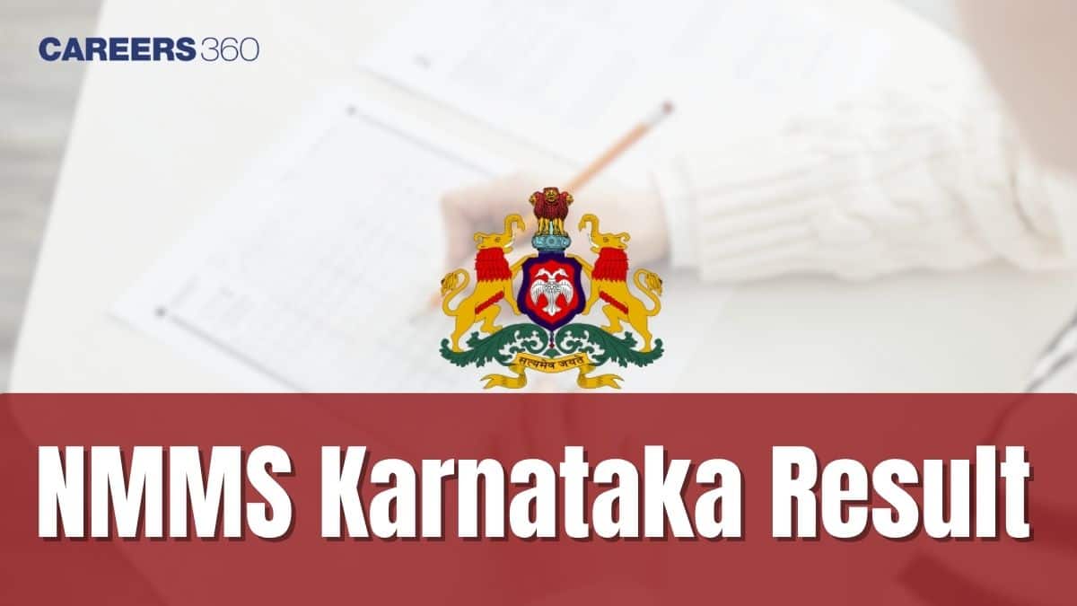 NMMS Karnataka Result 2025-26 Out: Download DSERT Karnataka Merit List Here