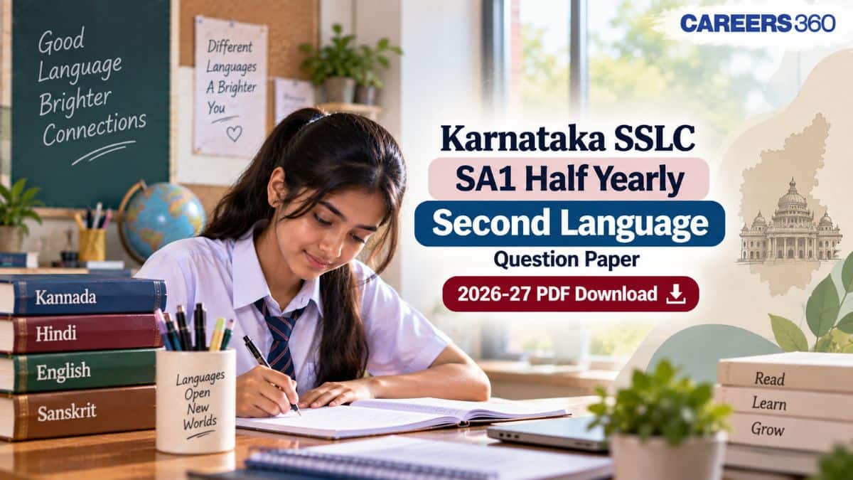 Karnataka SSLC Class 10 Second Language Question Paper 2026-27 PDF - English, Kannada Answer Key