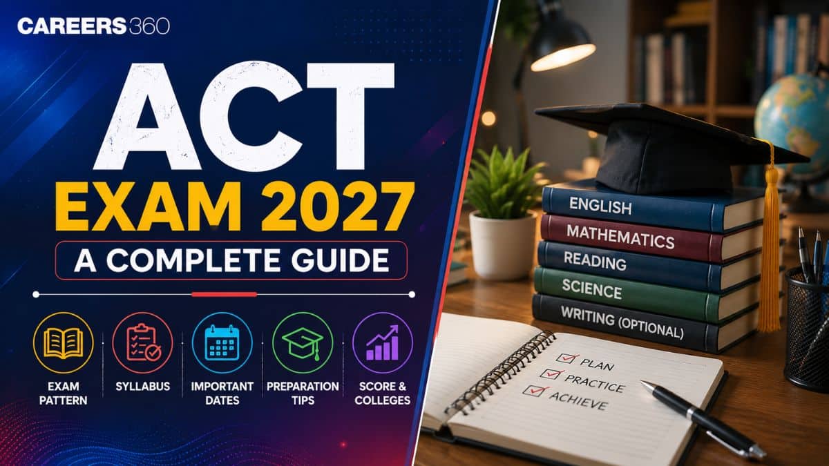 ACT Exam 2027: Registration, Test Dates Schedule, Fees, Syllabus, Pattern