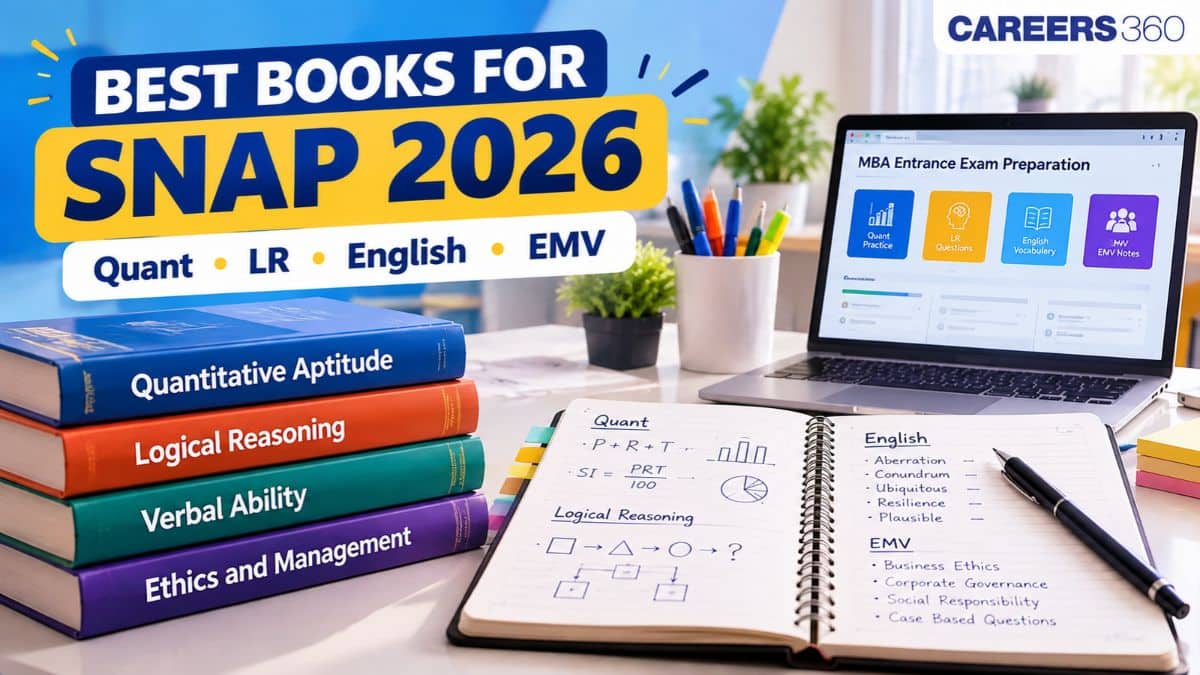 Best Books for SNAP 2026 Preparation: Section-Wise Books for Quant, LR, English & EMV