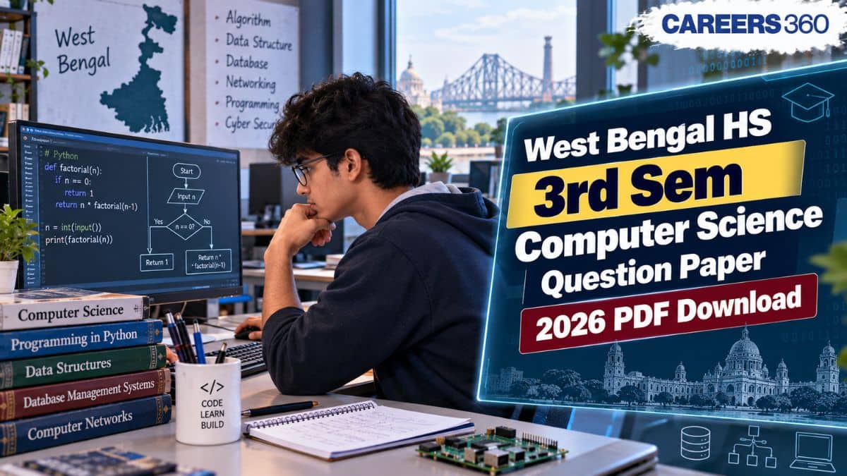 West Bengal HS 3rd Sem Computer Science Question Paper 2026-27 PDF -  Download Answer Key