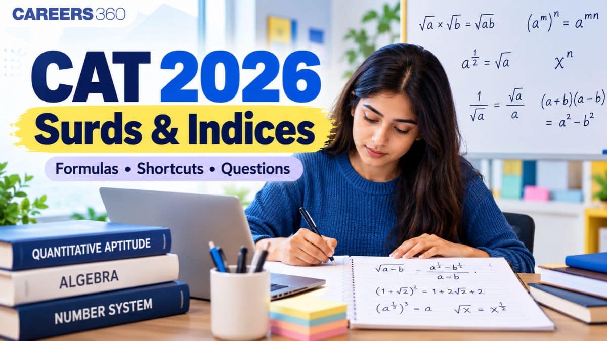 CAT 2026 Surds and Indices: Formulas, Shortcuts, Questions & Preparation Tips