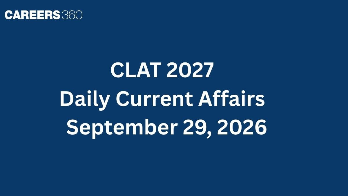 CLAT 2027 Daily Current Affairs - September 29, 2026 | SC on Women's Safety, UPI Fee Case, J&K Statehood
