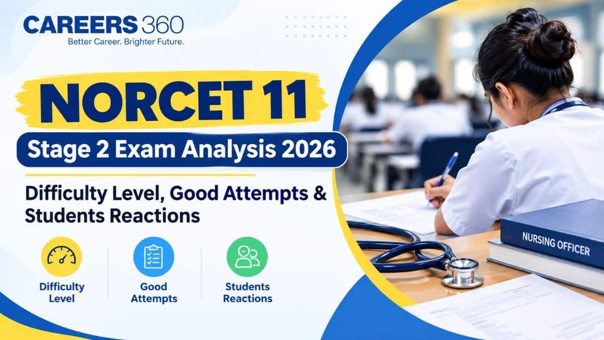 NORCET 11 Stage 2 Exam Analysis 2026: Difficulty Level, Questions Asked & Student Reactions