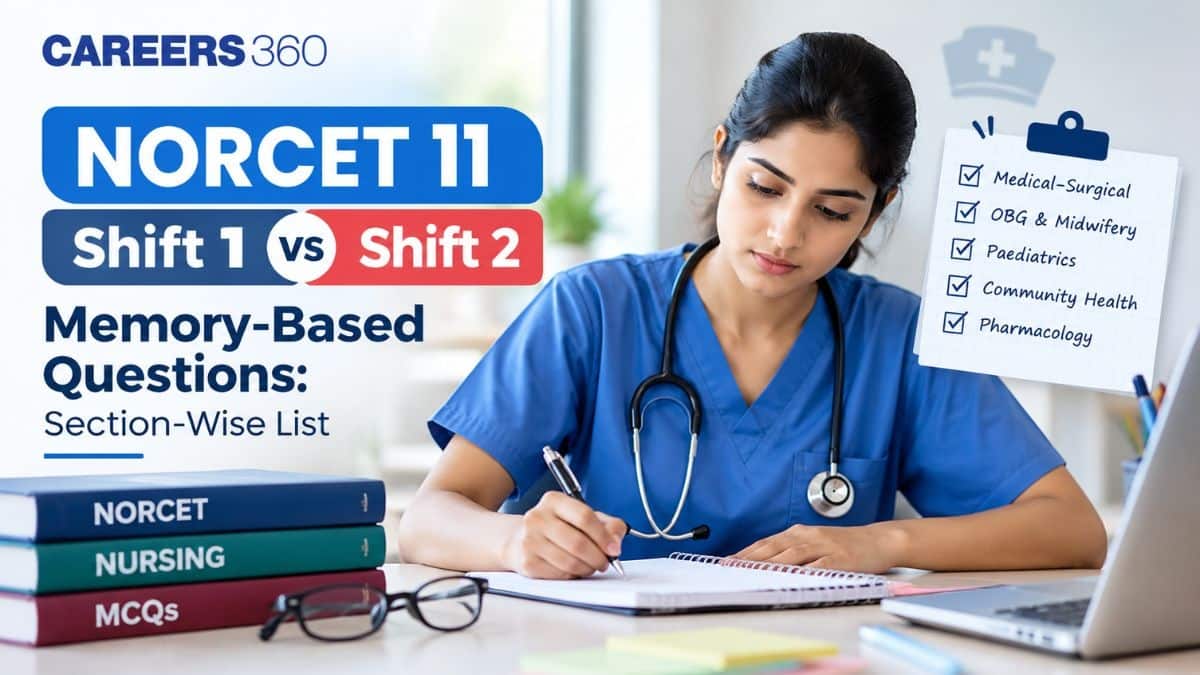 NORCET 11 2026 Shift 1 vs Shift 2 Memory-Based Questions: Difficulty & Questions Asked