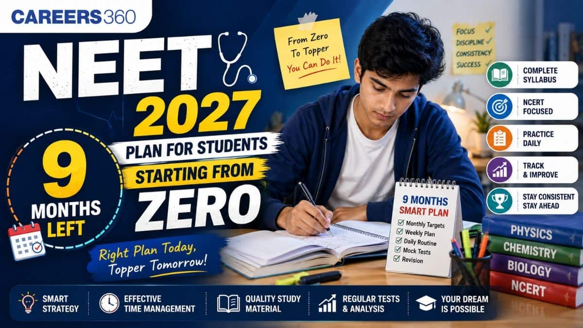 NEET 2027 Plan for Students Starting from Zero with 9 Months Left