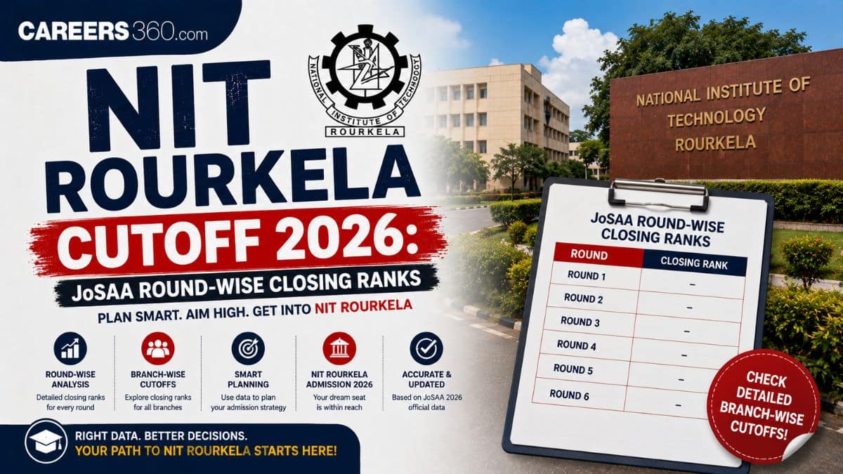 NIT Rourkela Cutoff 2026: JoSAA Round-Wise Closing Ranks