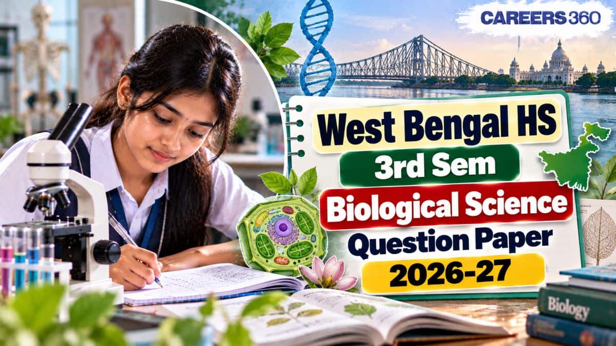 West Bengal HS 3rd Sem Biological Science Question Paper 2026-27 PDF - Download Answer Key