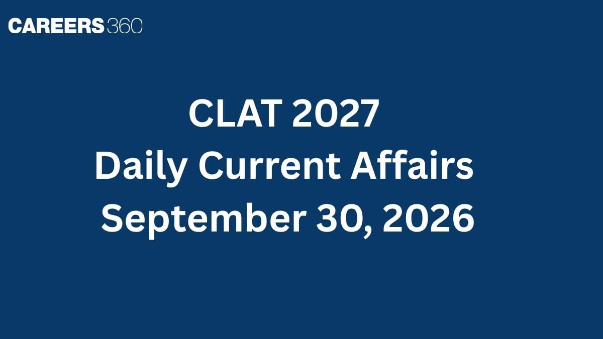 CLAT 2027 Daily Current Affairs - September 30, 2026 | Sambhal NSA Quashed, Drug Price Mark-ups, J&K Statehood